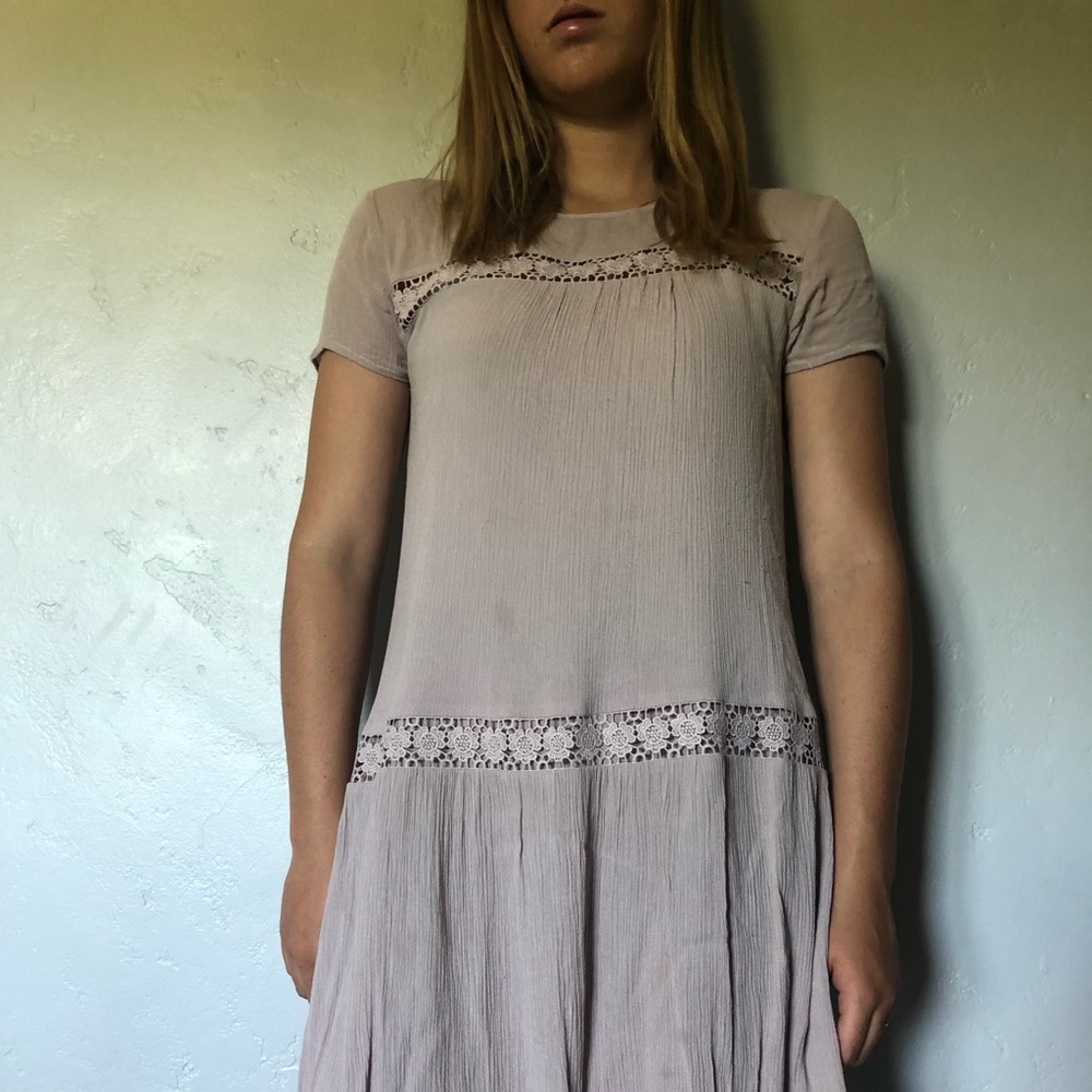 Dual Nature Pastel Purple Dress